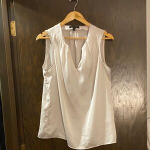 Banana Republic Cream Sleeveless Top
